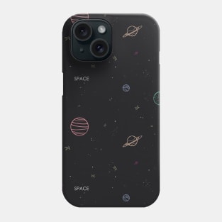 Space Pattern Phone Case