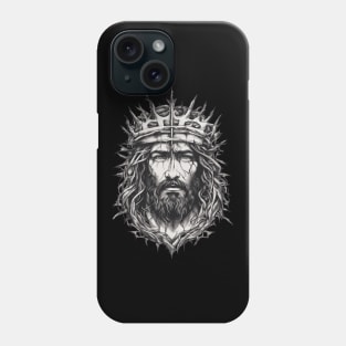 Jesus Christ the King of Kings Phone Case