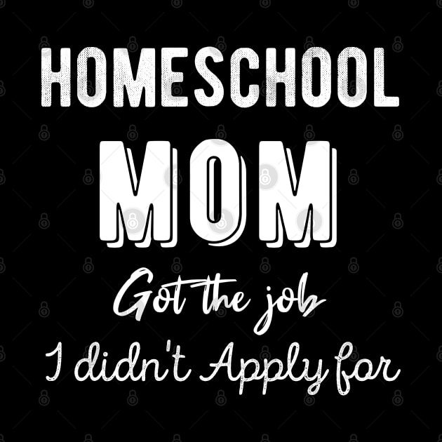 Homeschool Mom Quarantined gift job by GraphicTeeArt