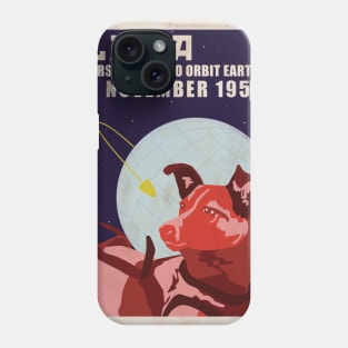 Laika Dog Soviet Phone Case