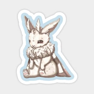 Cute BunnMoth (Pocket Design) Magnet