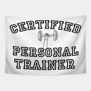 Fitness Gift for Health Coach - Certified Personal Trainer Tapestry