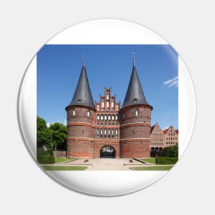 Holsten Gate, Luebeck, Schleswig-Holstein, Germany, Europe Pin