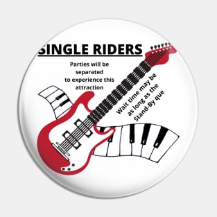 Single Riders Pin