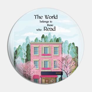 The World Belongs to Those Who Read Pin