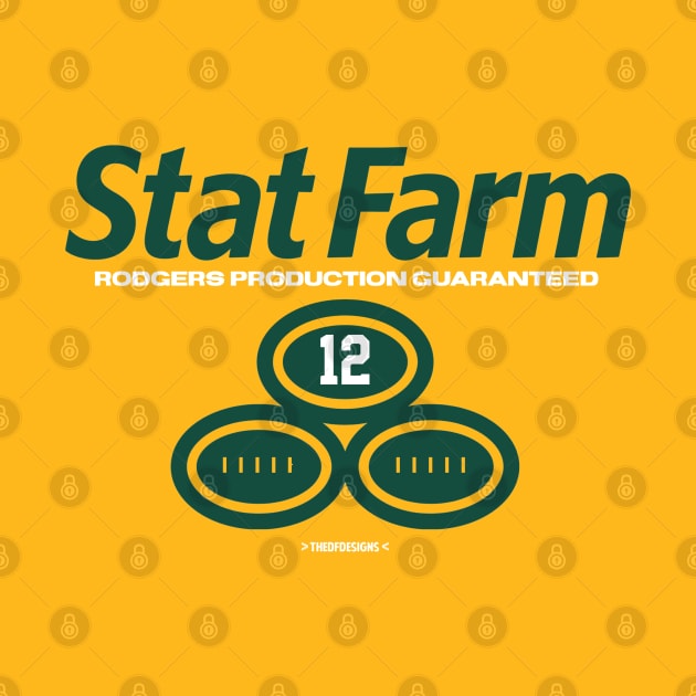 Stat Farm - Aaron Rodgers by THEDFDESIGNS