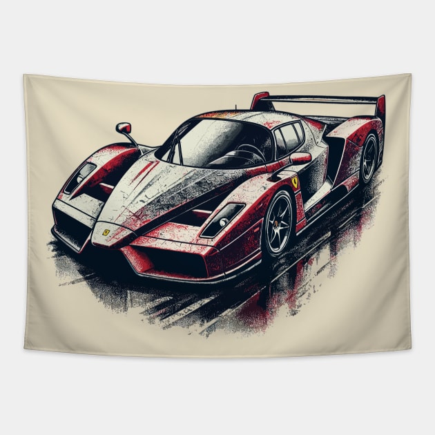 Ferrari Enzo Tapestry by Vehicles-Art