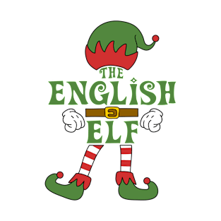 The English Elf Christmas Family Matching Outfits Group Attire T-Shirt