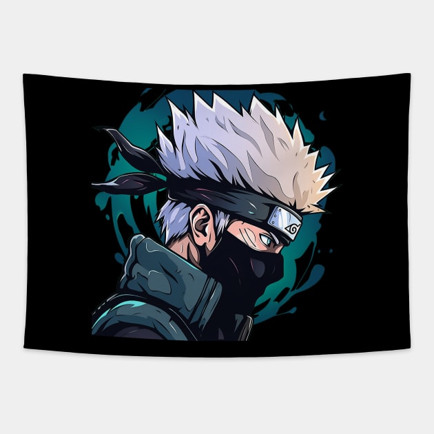 kakashi Tapestry by piratesnow