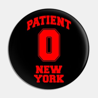 Patient Zero Zombie New York - Red Pin