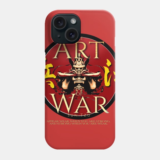 The Art Of War, Sun Tzu Phone Case by SAN ART STUDIO 