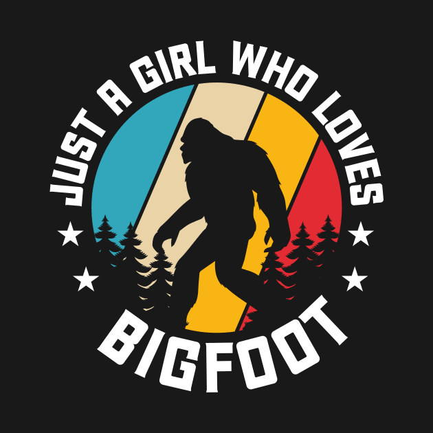 Just A Girl Who Loves Bigfoot by Teewyld