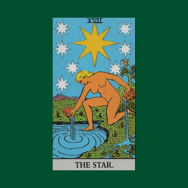 The Star Tarot Card by Star Scrunch