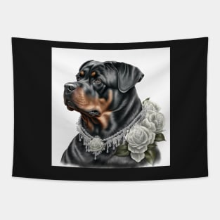 Rottweiler Style Tapestry