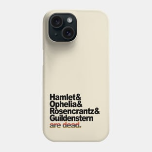Rosencrantz and Guildenstern - Shakespeare / Stoppard Phone Case
