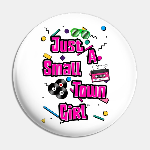 Just A small Time Girl Pin by GeeK Wars