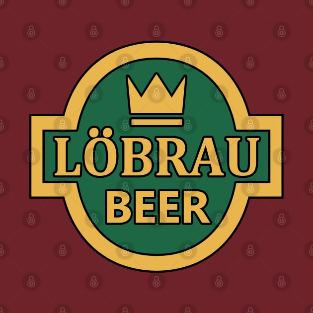 Cartoon Beer logo by buby87