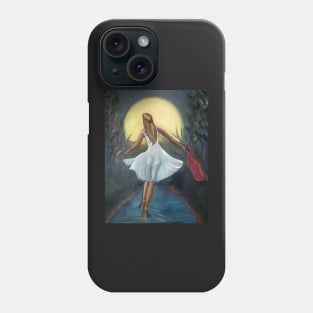 Dancing in the moonlight (detail) Phone Case