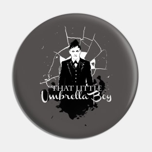 Umbrella Boy Pin