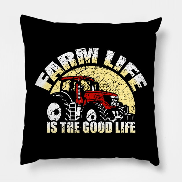 Farm Life Pillow by Mila46