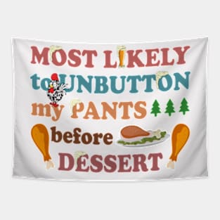 Thanksgiving Dinner Tapestry