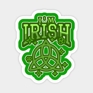 I'M Irish Celtic Knot Art Symbol Magnet