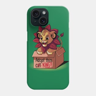 Adopt a King - Cat mother - Pet owner Phone Case