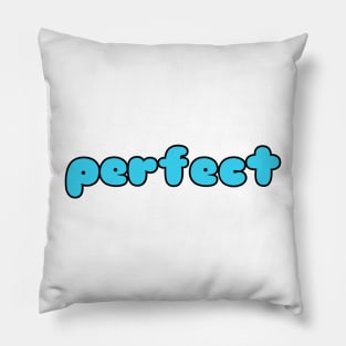 Perfect Blue Pillow