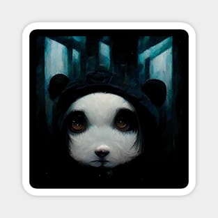 Emo Panda Magnet