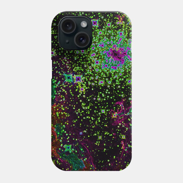 Black Panther Art - Glowing Edges 461 Phone Case by The Black Panther