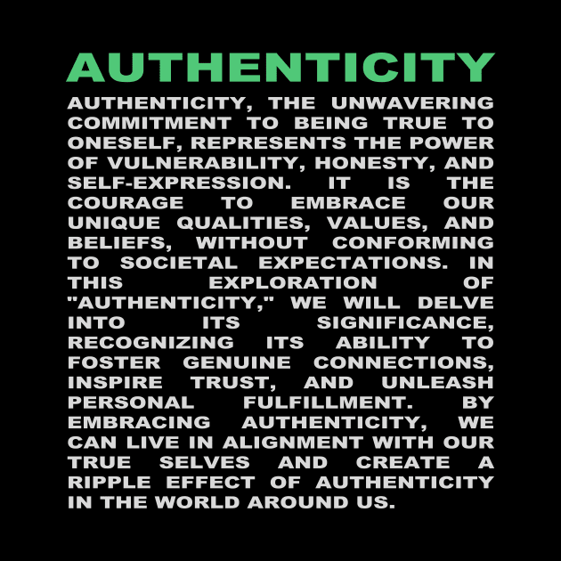 Authenticity by ThisIsArtByMazy