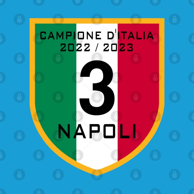 Napoli Campione d'Italia 2023 by Zakzouk-store