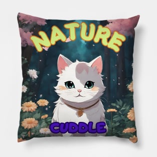 Cat Nature Cuddle Pillow