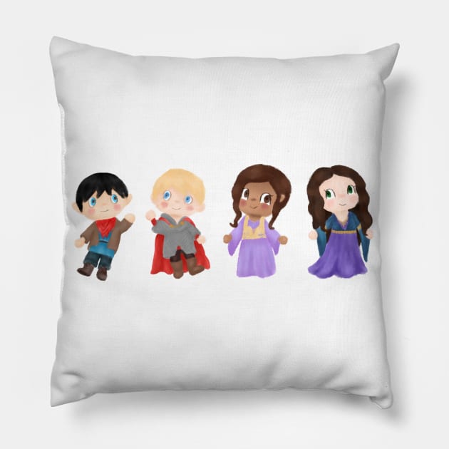 Merlin AC Pillow by alxandromeda