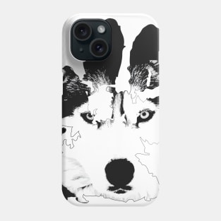 T Shirt dog paw ladies heart Phone Case