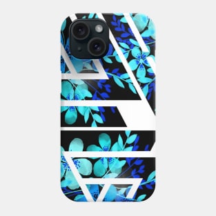 Blue flowers Phone Case