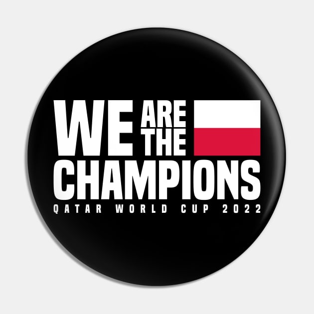 Qatar World Cup Champions 2022 - Poland Pin by Den Vector