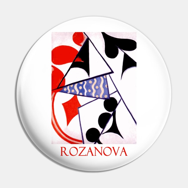 Four Aces (Simultaneous Composition) by Olga Rozanova Pin by Naves