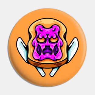 Bread And Monster Jam Pin