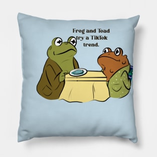 Frog and Toad are issued an FDA warning Pillow