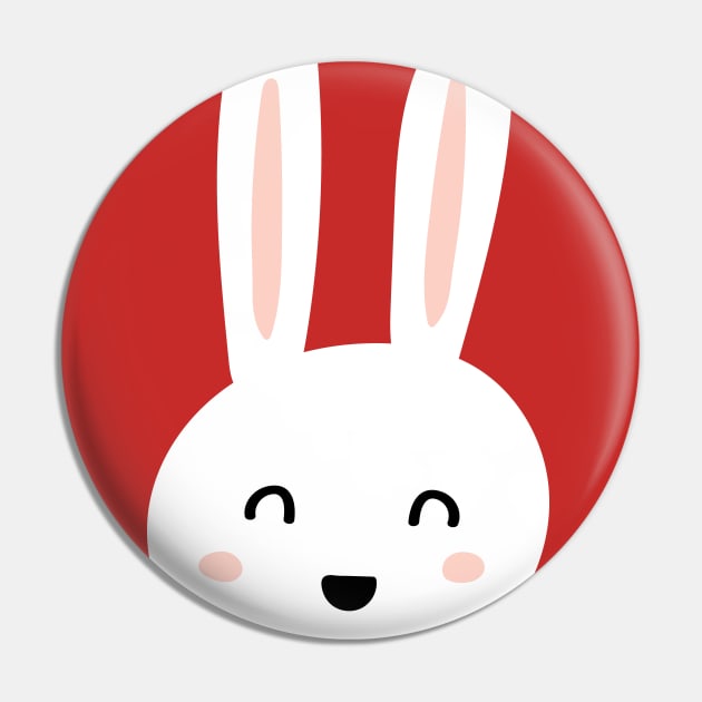 Cute bunny Pin by Vilmos Varga