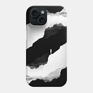 Black Isolation Phone Case