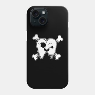 B&W Bad Tooth Phone Case