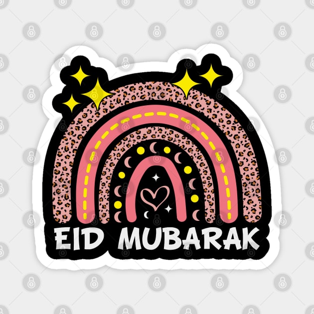 Eid Moubarak Kareem For All Musulmanes Happy Aid Magnet by SbeenShirts