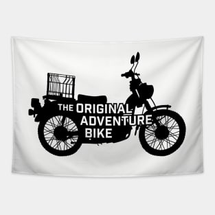 The Original Adventure Bike (Black) Tapestry
