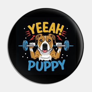 Yeeah puppy Pin