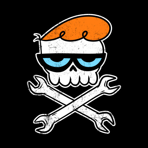 Dexter Skull - Dexters Laboratory - Phone Case