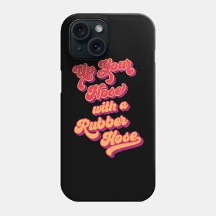 Up Your Nose with a Rubber Hose: Sweat Hog Slams Phone Case