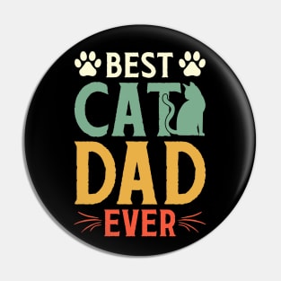 Best Cat Dad Ever Pin