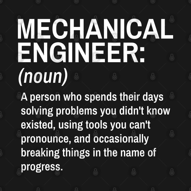 Mechanical Engineer Funny Definition Engineer Definition / Definition of an Engineer by Goodivational